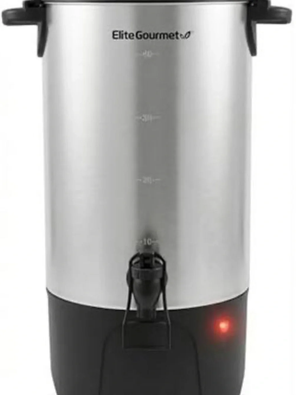 Elite Gourmet Stainless Steel Beverage Urn with Dispensing Spout